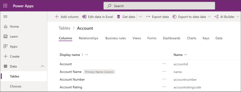 Previewing the data migration in Dataverse