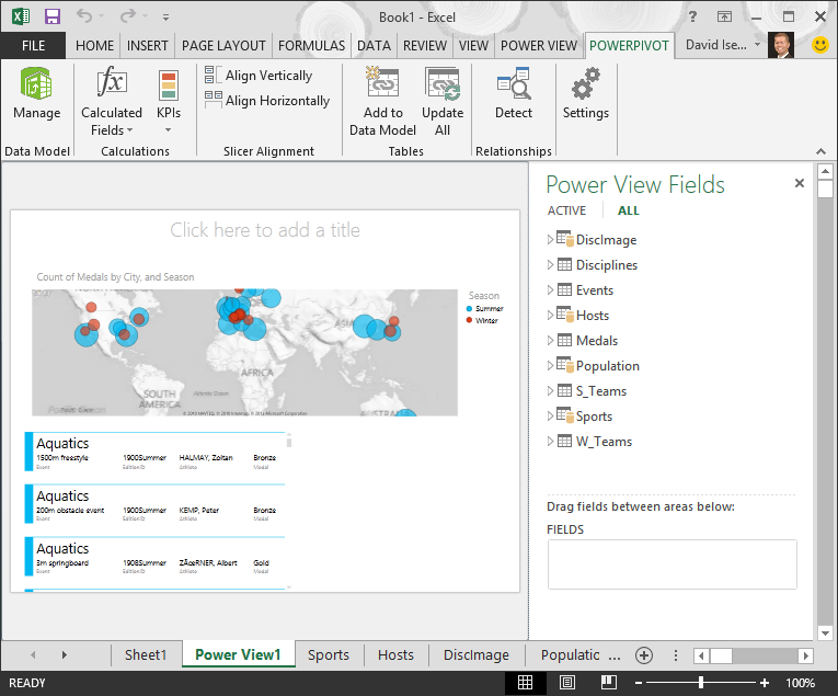 too many available tables in the Excel workbook