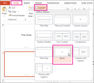 Reapply a layout that youve changed in Slide Master View