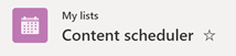 The lack of a circled checkmark symbol indicates that the list is not syncing from the cloud to your Windows device.