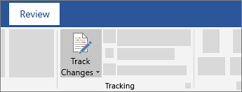 Track changes