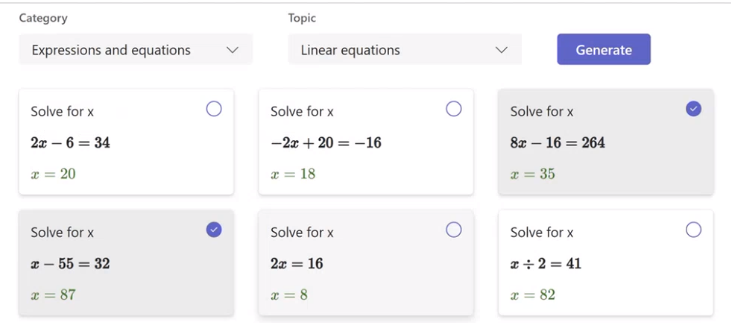 math progress