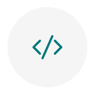 Screenshot of embedding code in web page.