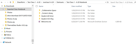 exported class ntoebook site assets