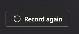 record again