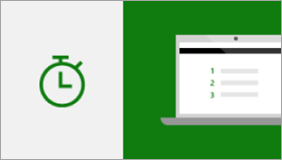 Screenshot of Excel training.