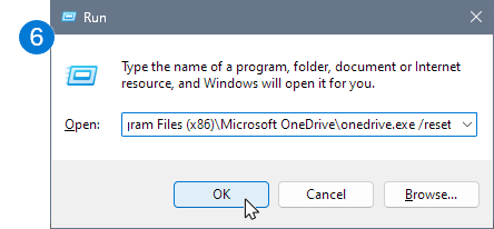 Screenshot of the error post copying the text.