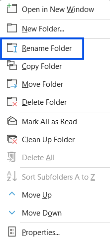 Screenshot of the cursor hovering over the More button in the navigation pane in Outlook on the web