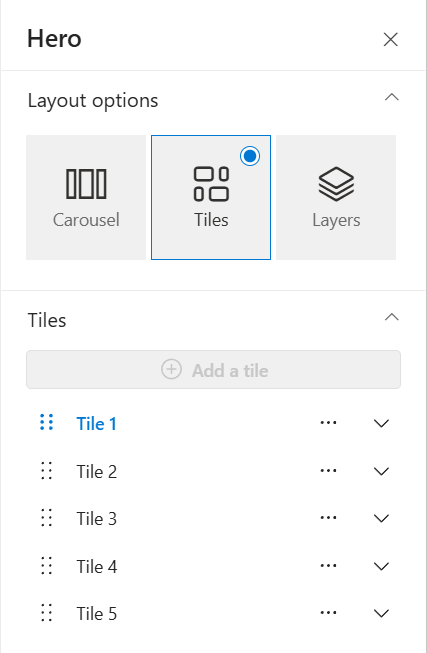 new tiles