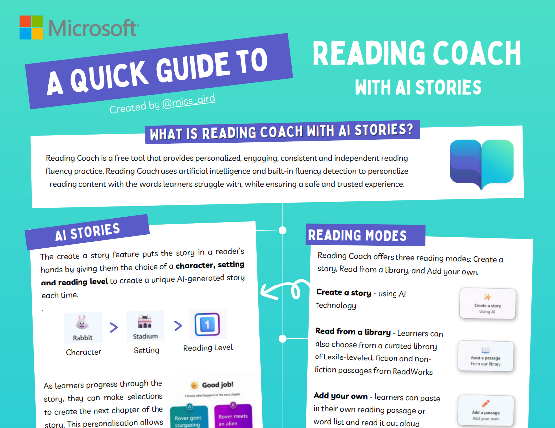 Screenshot of AI Reading Coach