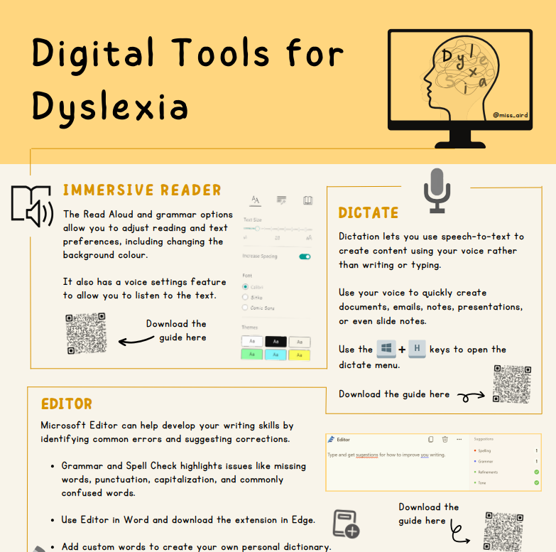 Screenshot of Dyslexia